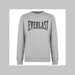 Everlast pánska mikina bez kapuce farba šedá , materiál 59%bavlna 41%polyester